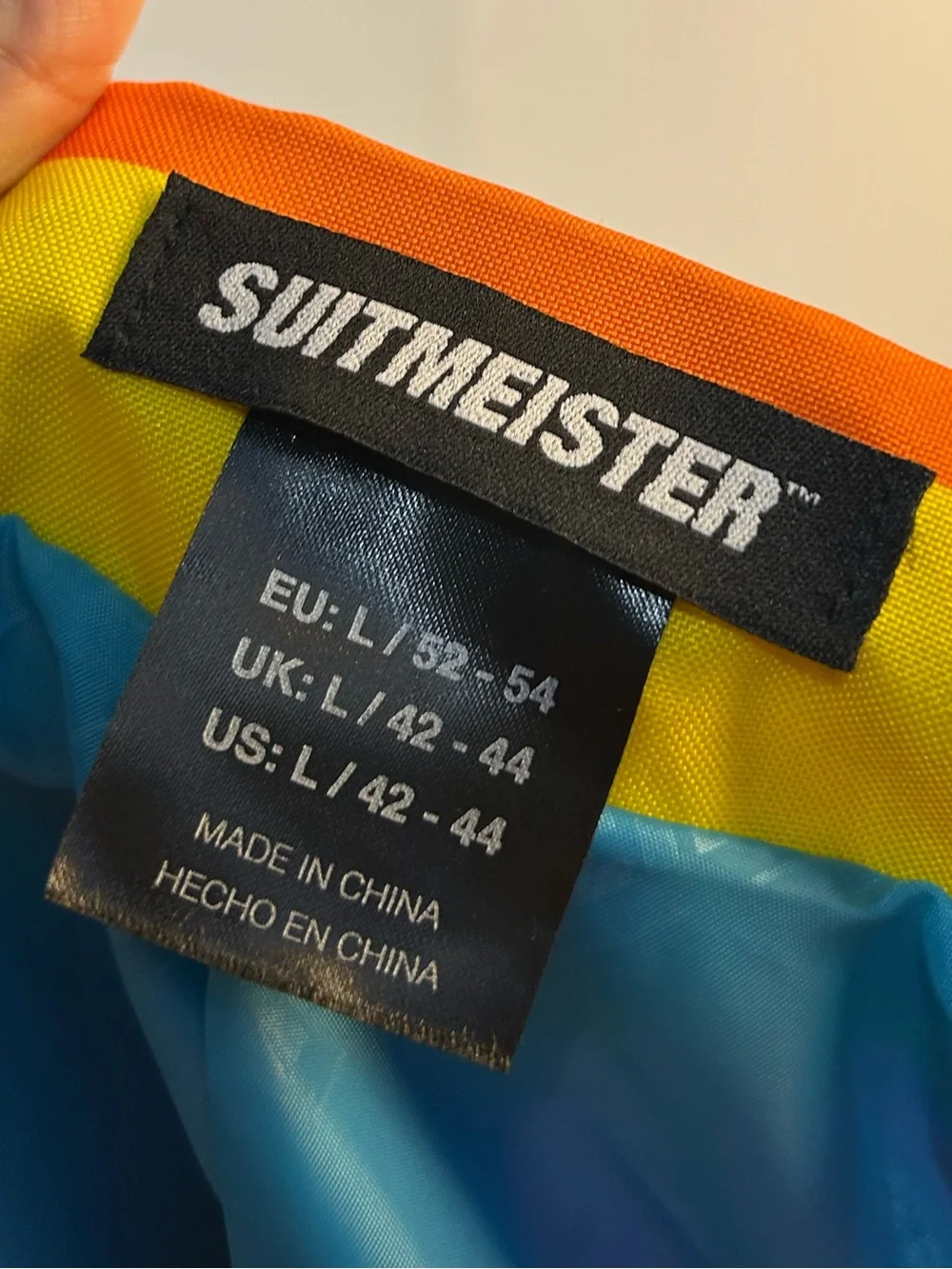 Suitmeister Rainbow Suit Large (42-44)